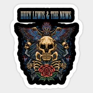 HUEY LEWIS THE NEWS BAND Sticker